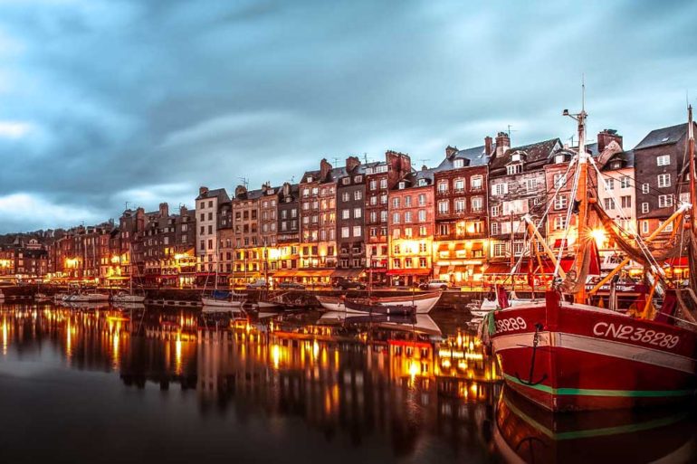Honfleur pour un événement professionnel en bord de mer