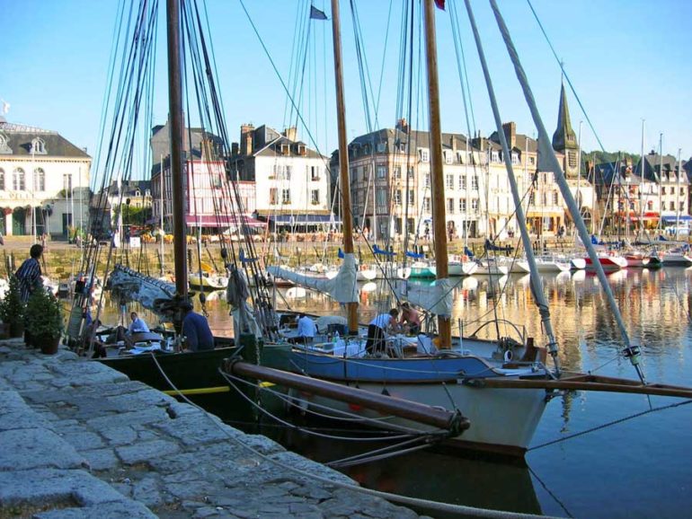 Vieux gréements à Honfleur