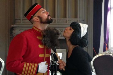 Activité de team building avec des comédiens
