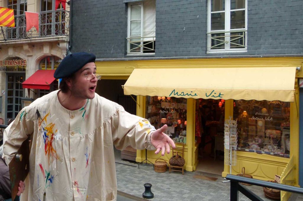 Visite spectacle de Honfleur