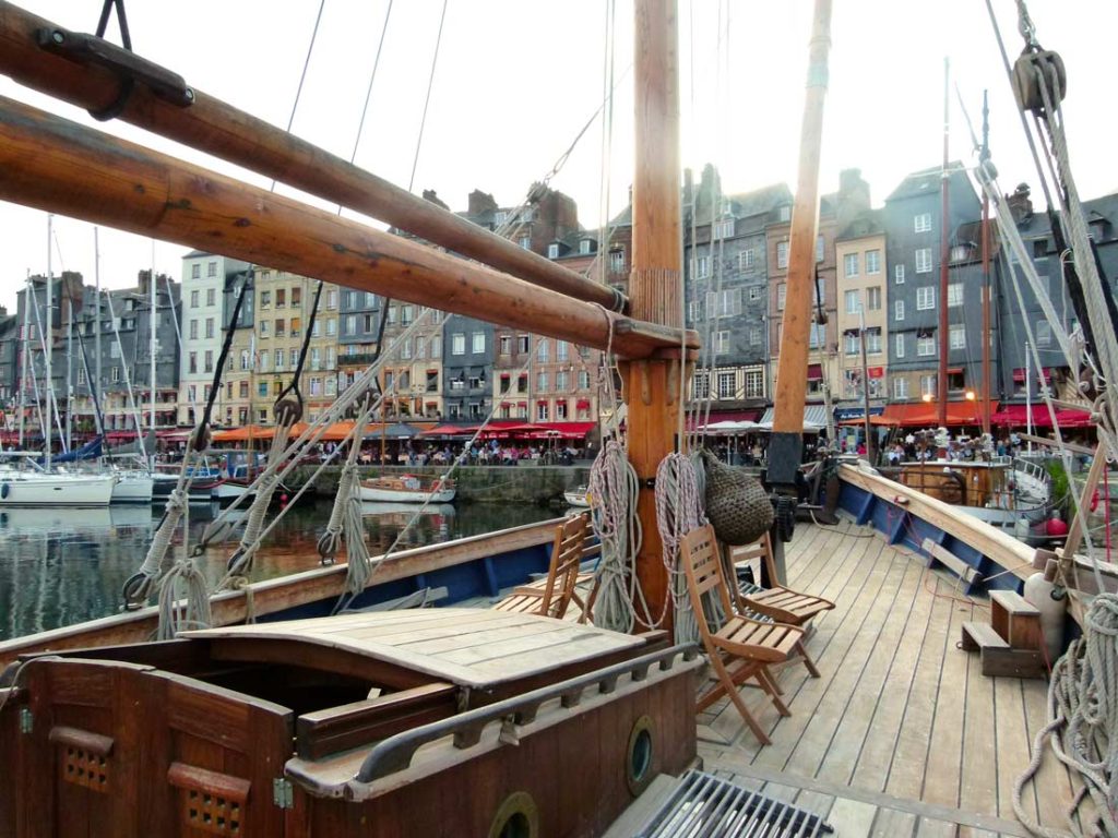 vieux gréement à Honfleur