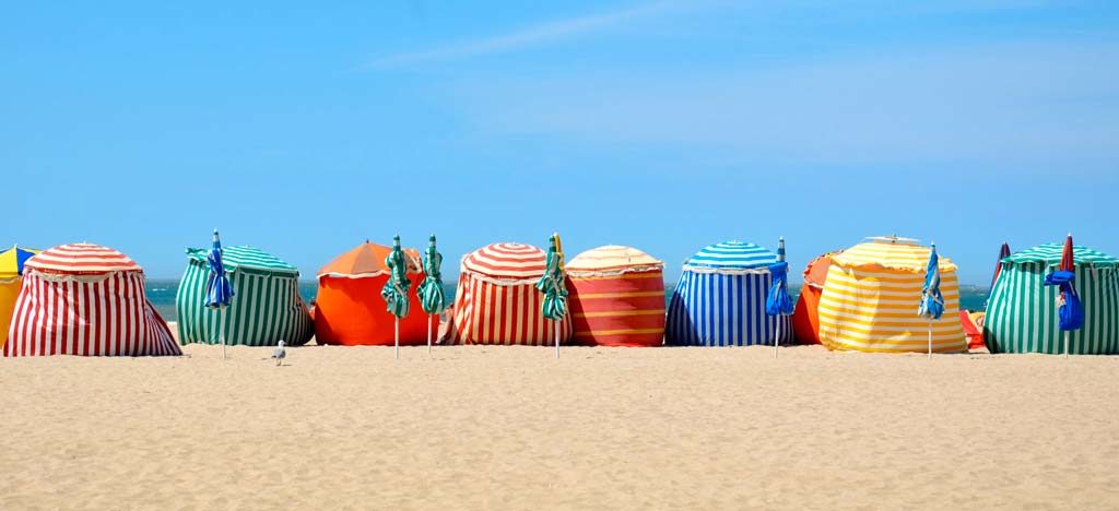 Les parasols de Trouville