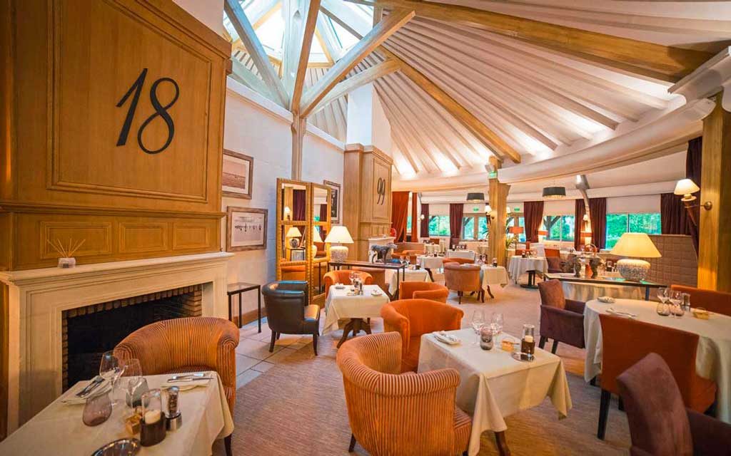 Restaurant des Manoirs de Tourgéville le 1899