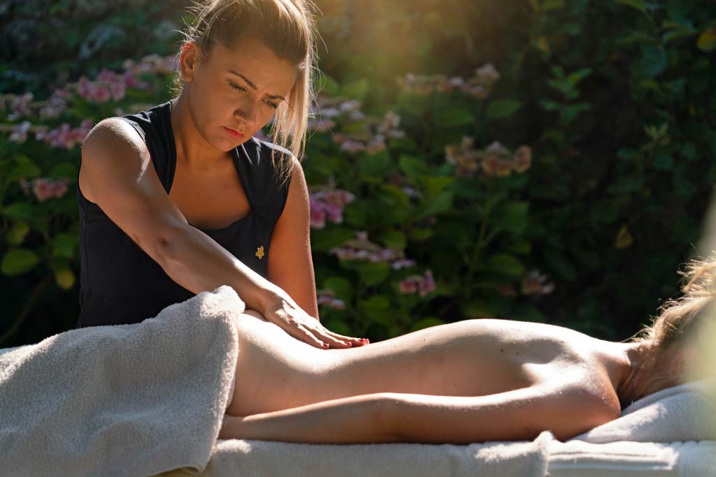 Patricia Verbecq et son équipe, proposent des soins du visage et des massages à La Ferme Saint Siméon