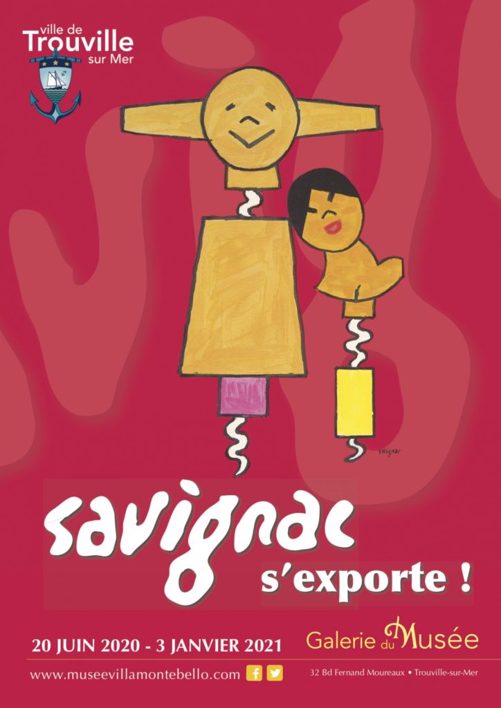 Exposition Savignac à Trouville en 2020