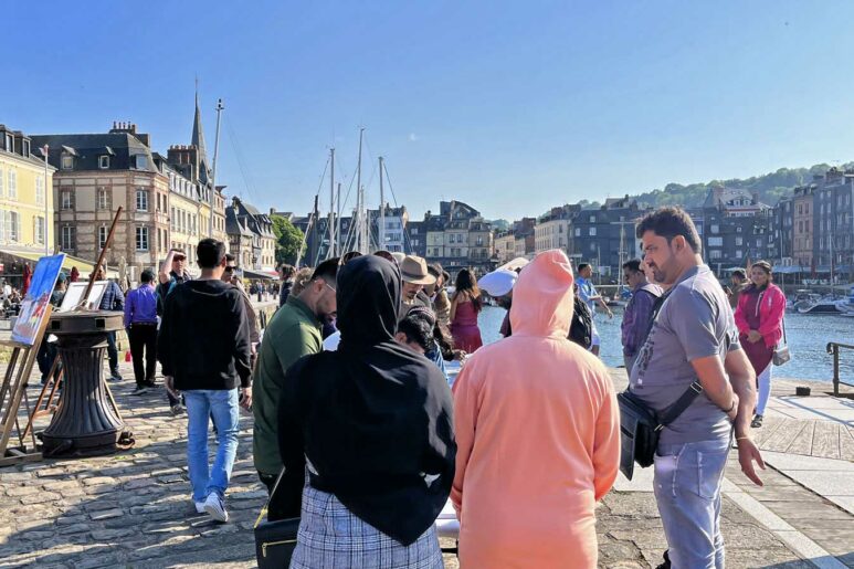 300 touristes venus d'Inde pour un voyage incentive