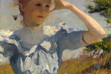 Frank W. Benson Eleanor Musée Giverny