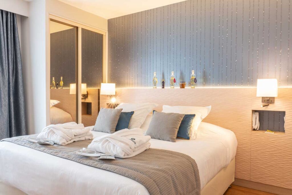 Une Chambre de La Closerie Deauville, hôtel 4 étoiles