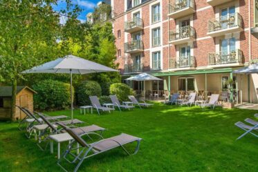 La Closerie Deauville, jardin