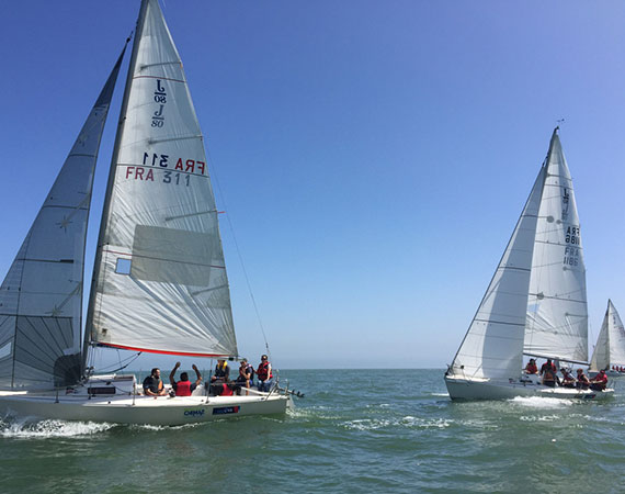 Le challenge nautique, sur la Côte Fleurie