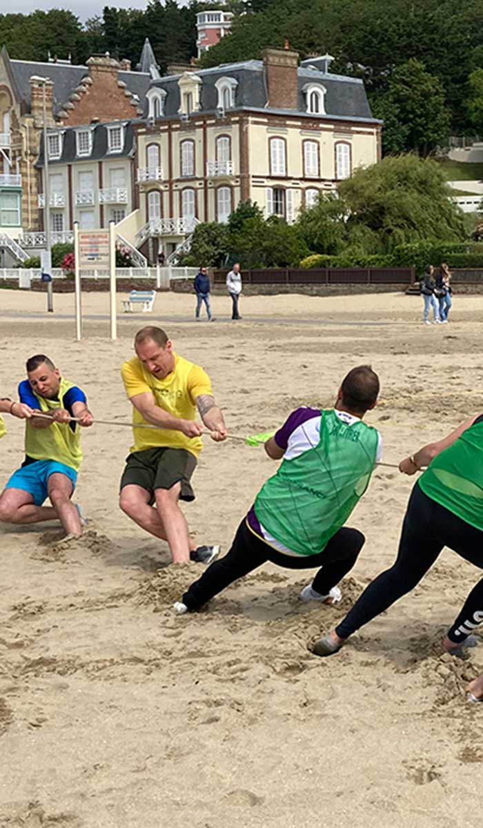 The Normandy Challenge, a flagship team building activity