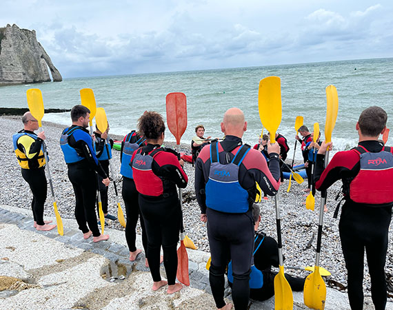 Séminaire et team building à Étretat